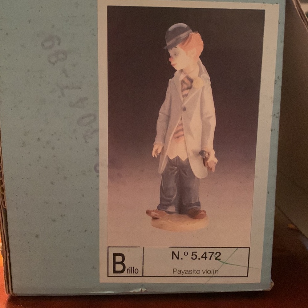 Lladro Payasito Violin Circus Sam - Picture 3 of 8